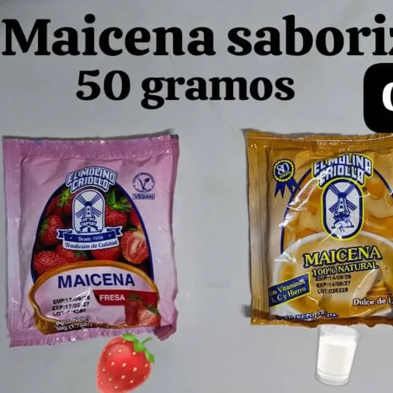 Maicena saborizada