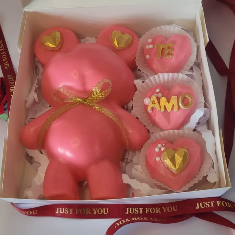 COMBO 6: IMPACTO (oso gigante + bombones)