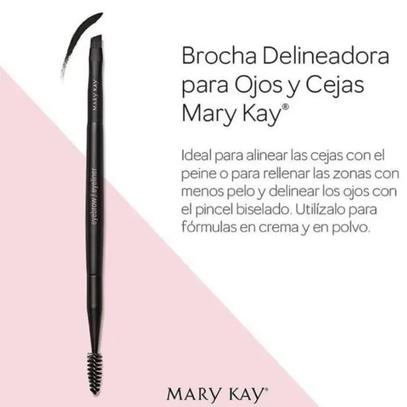 Brocha deliniadora para ojos y cejas Mary Kay 