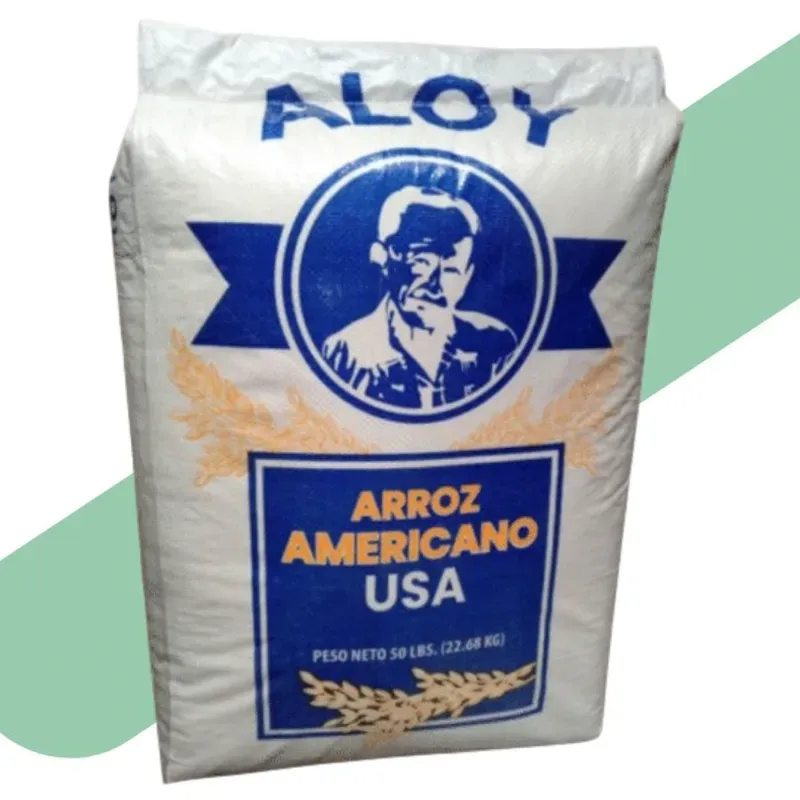 Sacos de arroz Americano