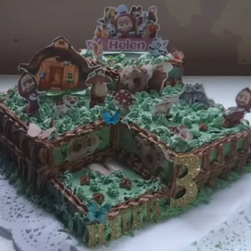 Cake  Cuadrado de Nata