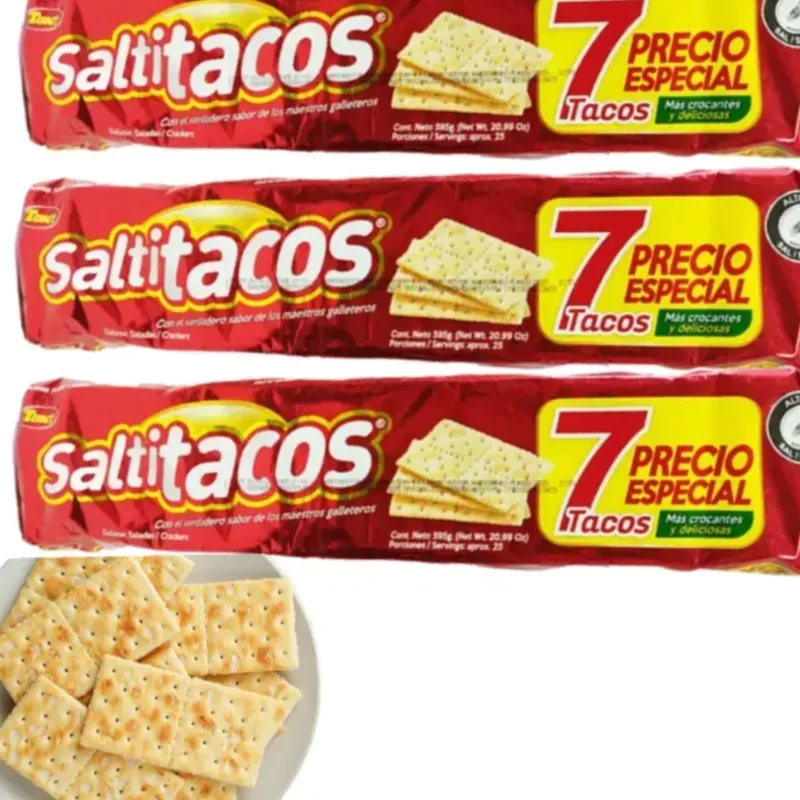 Galletas de Soda de 7 Tacos