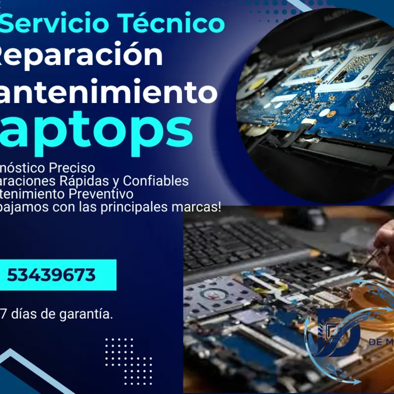 Servicio de Reparacion y Mantenimiento de Laptops