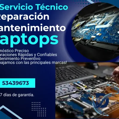 Servicio de Reparacion y Mantenimiento de Laptops
