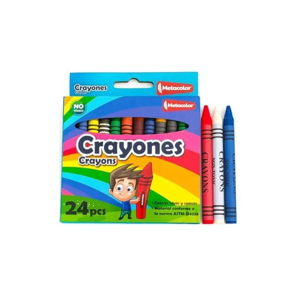 Crayolas 24 pcs