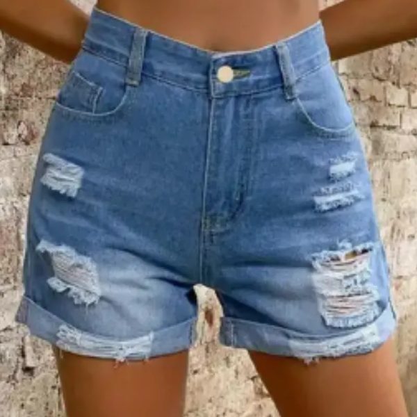 Short de mezclilla