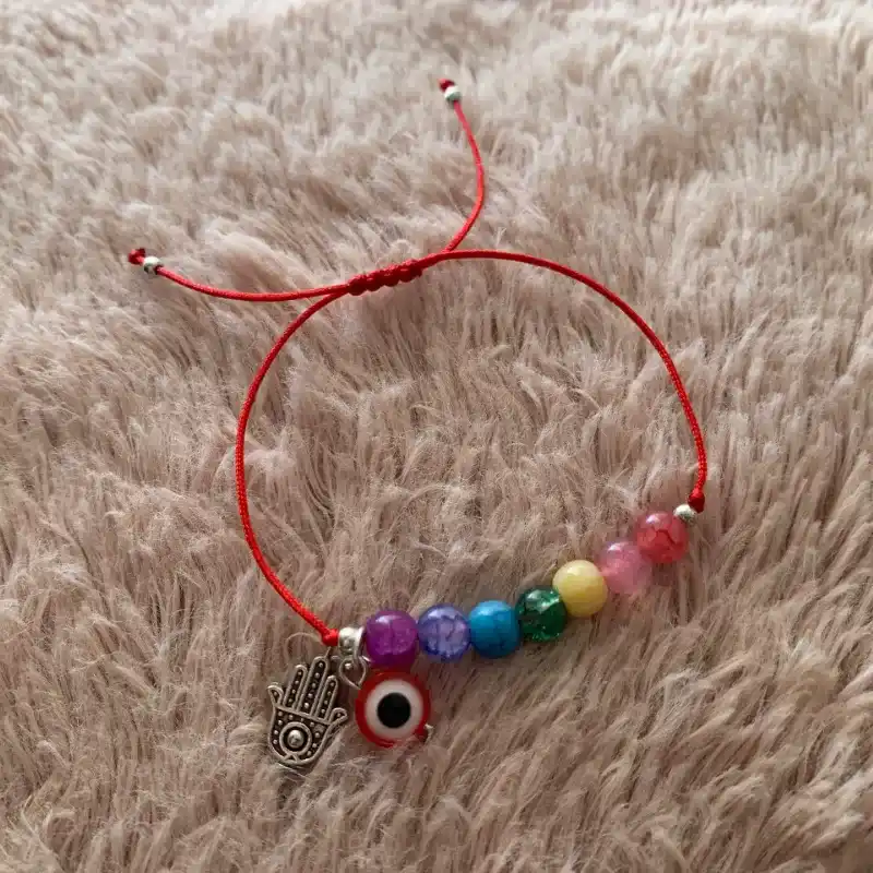 pulsera de los 7 Chakras (Hilo)
