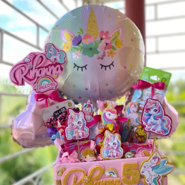 Caja temática Unicornio