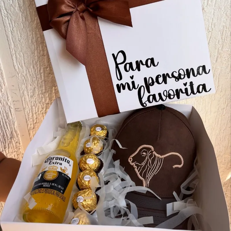 Caja cerveza gorra 