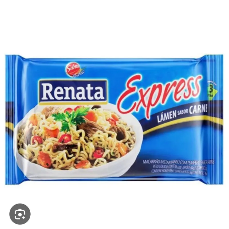 Fideos instantáneos sabor res
