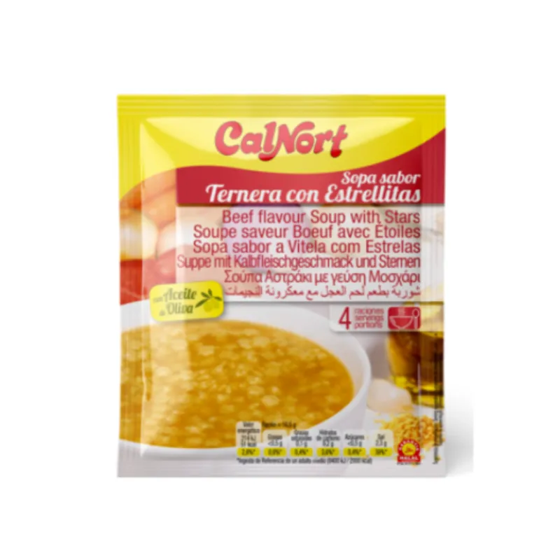 Sopa sabor Ternera con Estrellitas