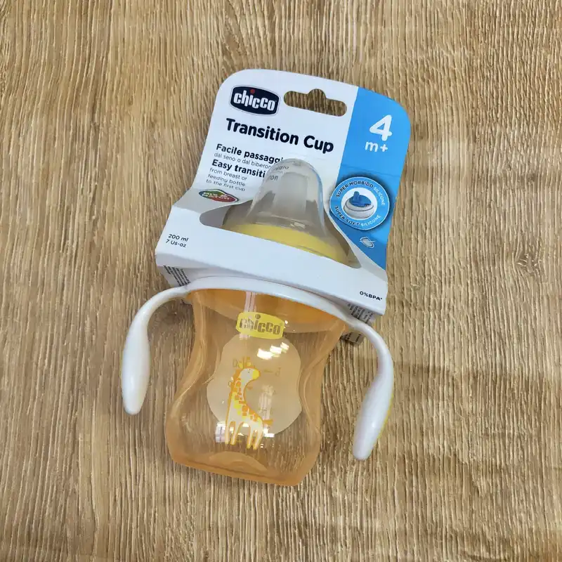 Vaso de transición color naranja