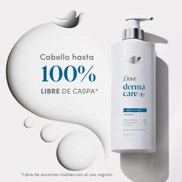 Shampoo Dove  Derma Care Control Caspa 1 LItro