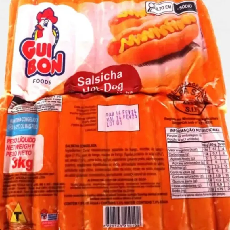 Paquete de salchicha 3k