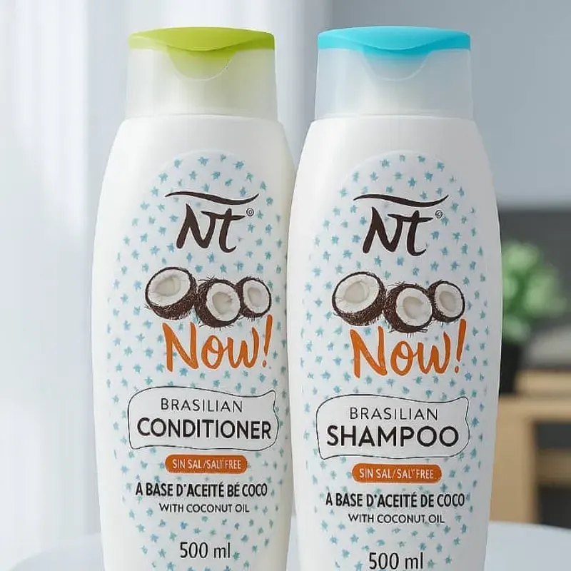 Juego de Shampoo sin Sal y Acondicionador NT
