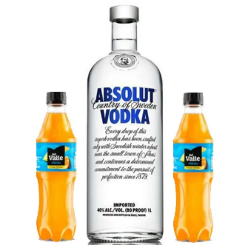 VODKA ABSOLUT + JUGO DE NARANJA
