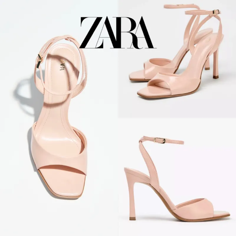 ZARA tacones acharolada