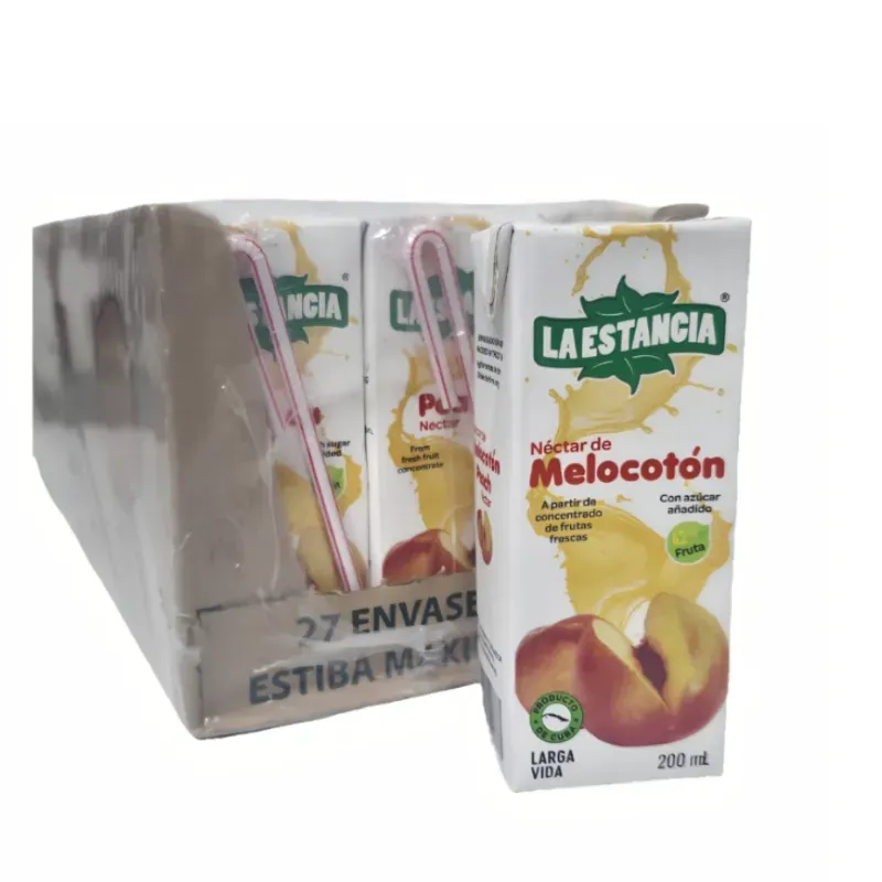 Caja de Jugo - Melocotón