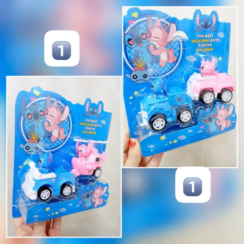 Carrito STITCH y Angel blíster doble (De impulso)