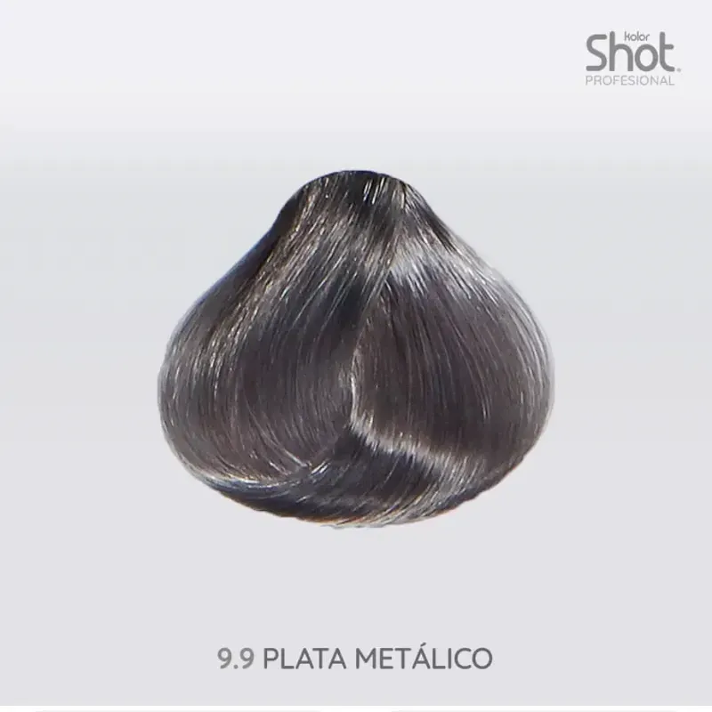 Shot 9.9 plata metalico