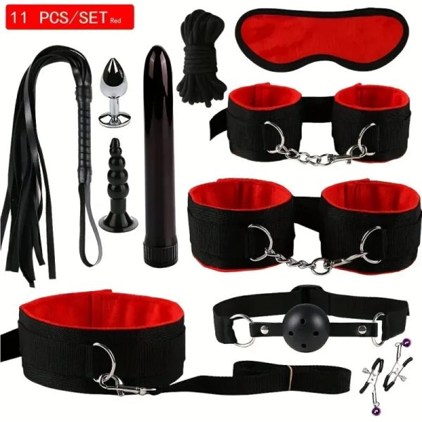 ‼️Kit de sadomasoquismo de 11 piezas‼️