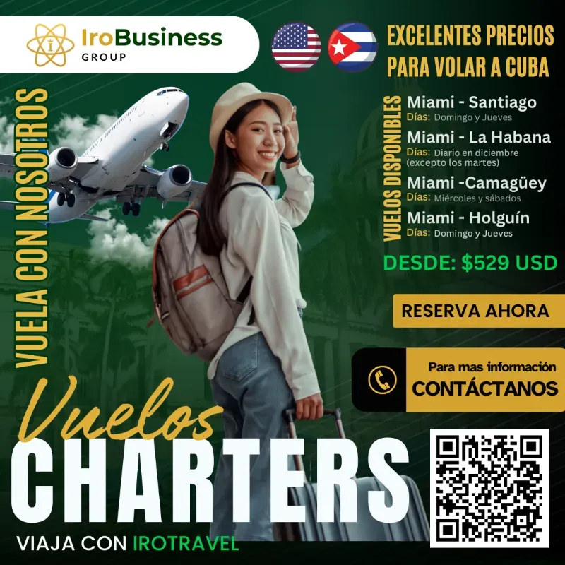 Vuelos Charters a Cuba