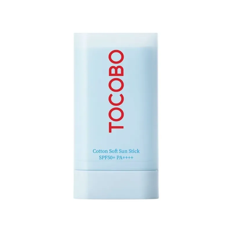 Cotton Airy Sun Stick SPF 50, 19g Tocobo