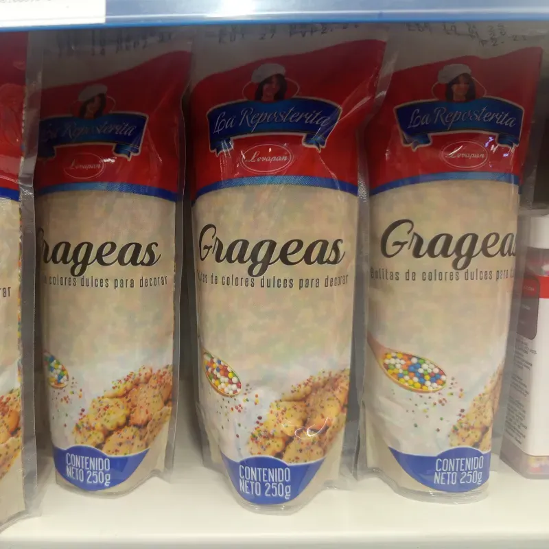 Grageas de colores pequeña 250g