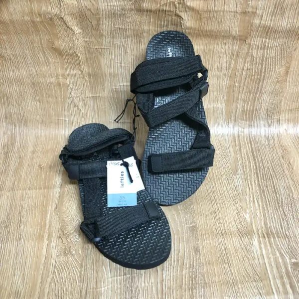 Sandalias de color negro