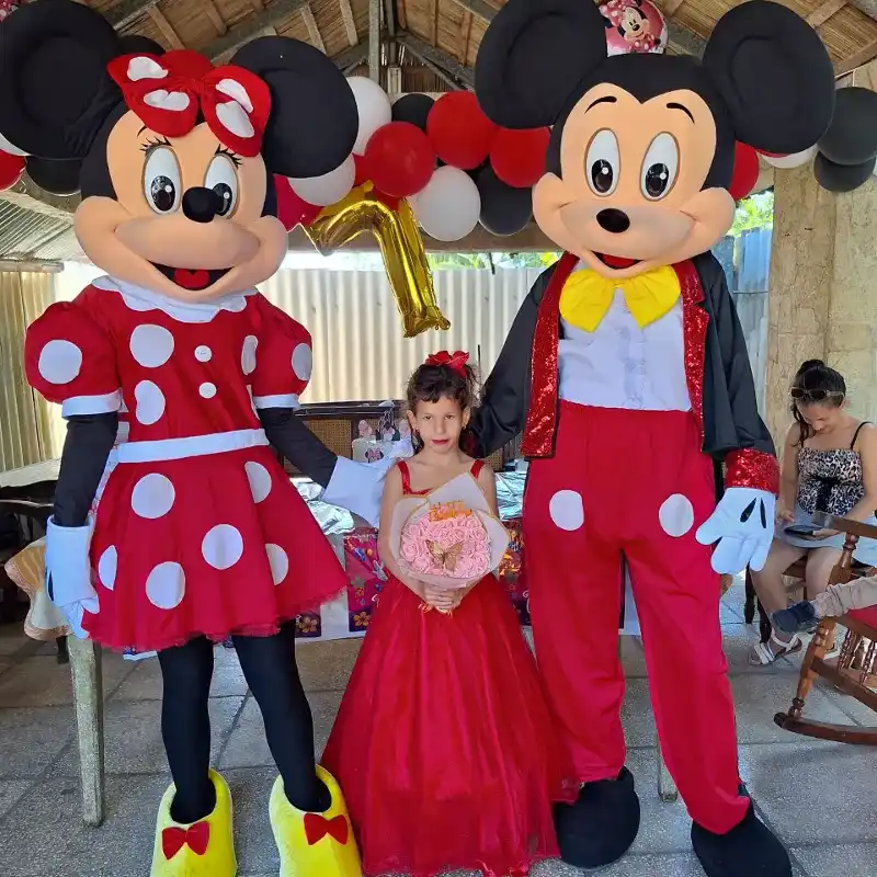 Mickey Mouse y Minnie los 2 