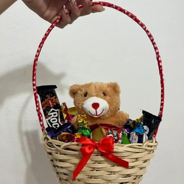 Cesta con Peluche