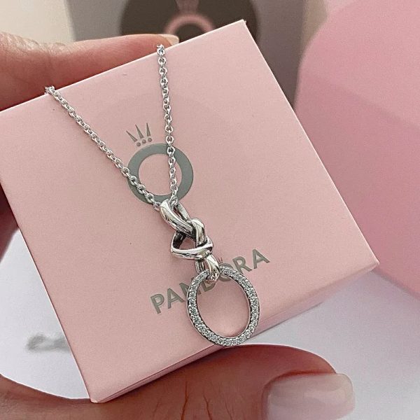 Cadena Pandora Nudo corazón