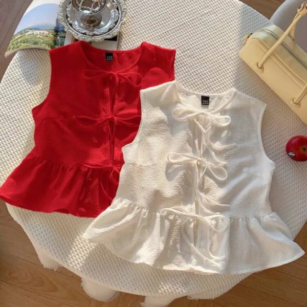 Blusas con lazos