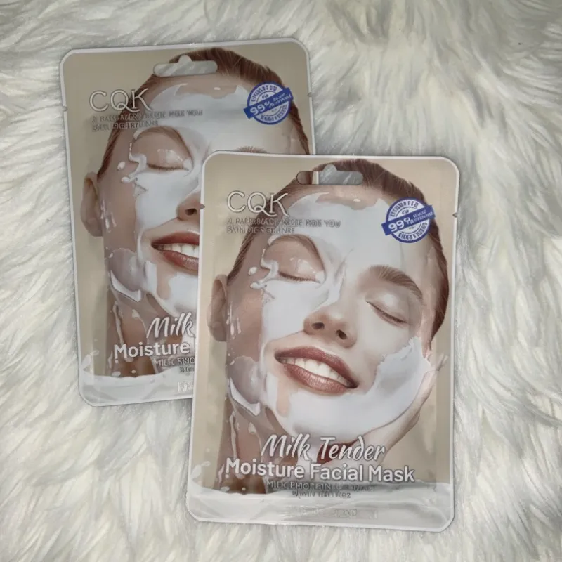 Mascarilla facial de leche 