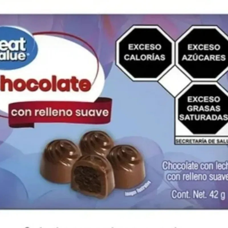 Chocolate con leche con relleno suave 42g