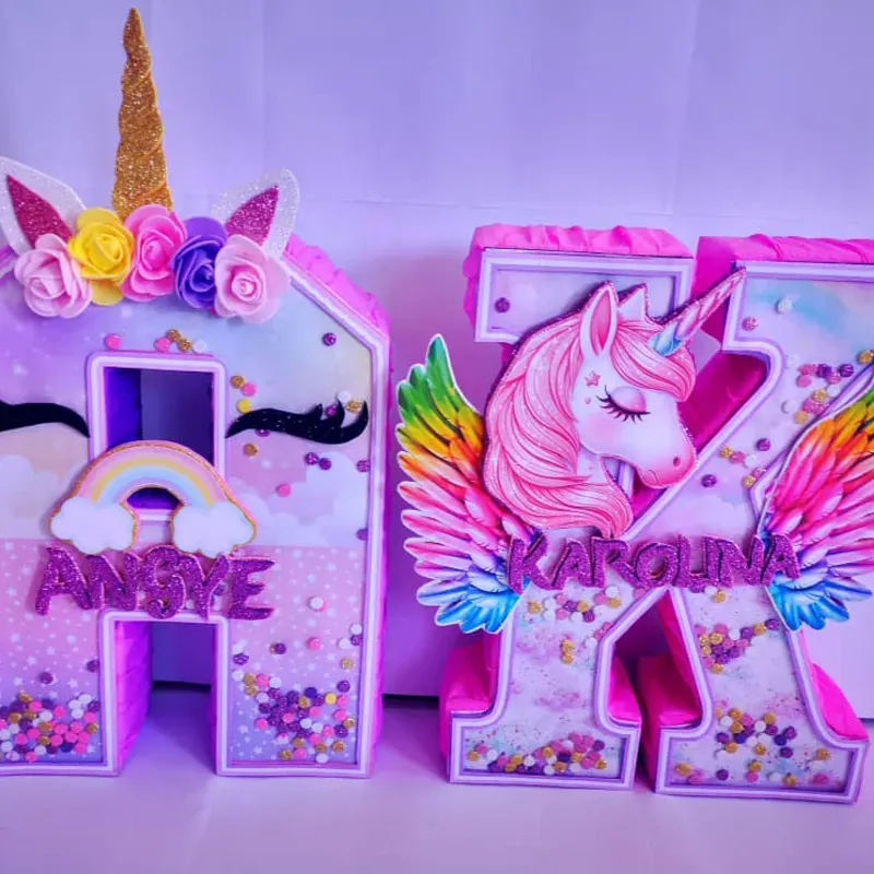 Dos iniciales 3d efecto shaker