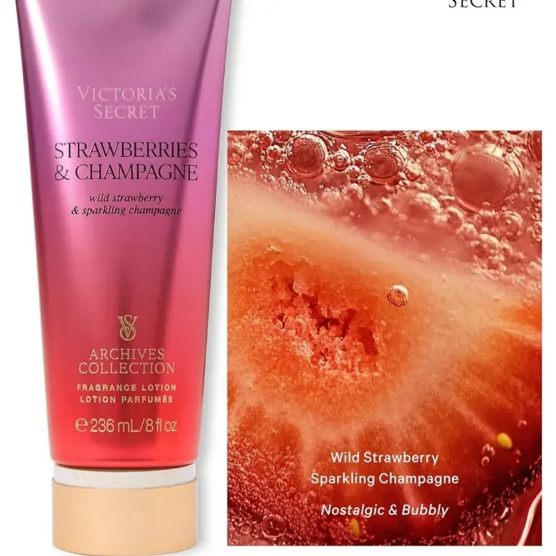 Crema Victoria’s Secret Strawberries & Champagne 