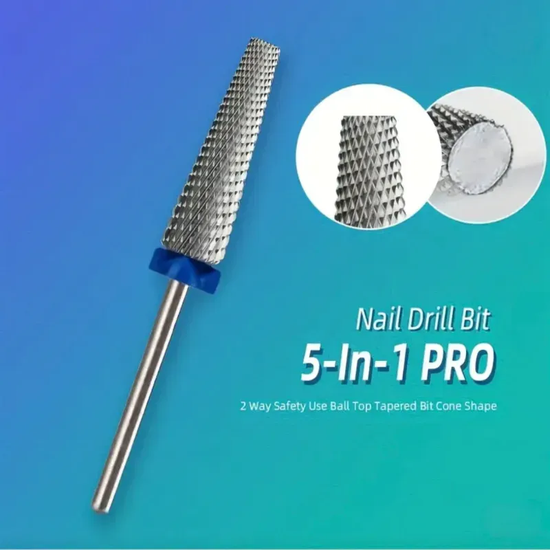 Fresa extralarga 5 en 1 banda azul