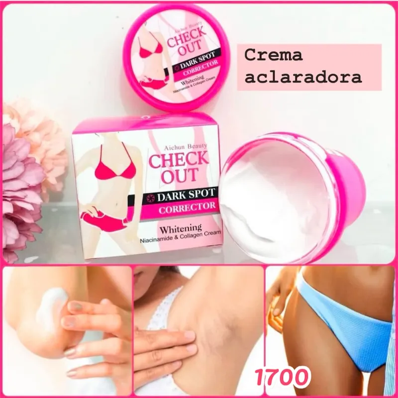 Crema aclaradora de zonas íntimas
