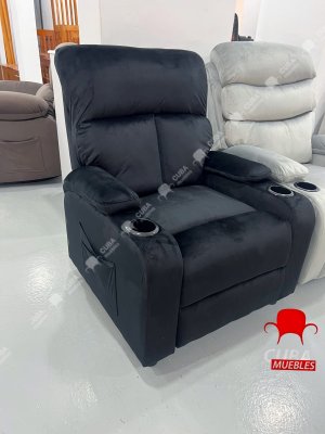 Butaca reclinable c/portavasos