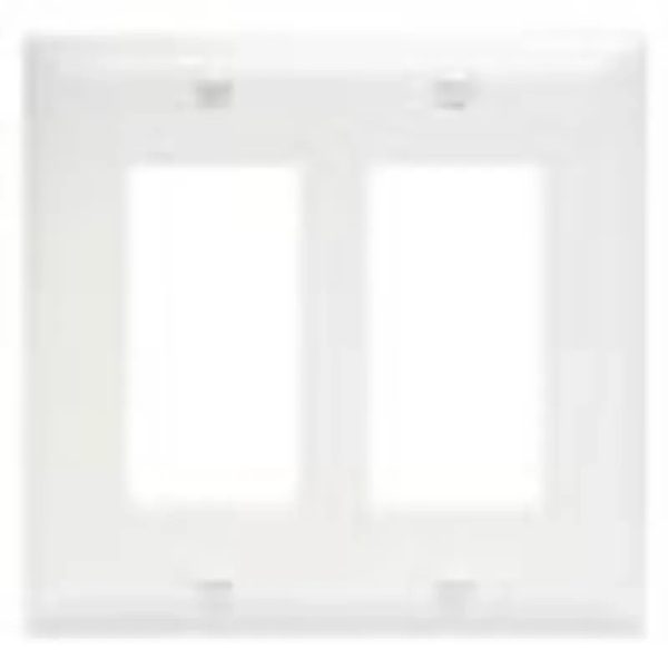 Tapa Plastica para tomacorriente/interruptor doble