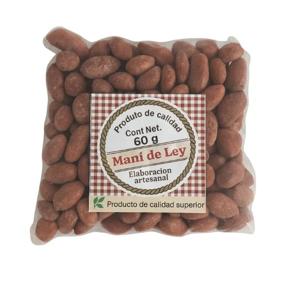 Mani Tostado en grano 60g