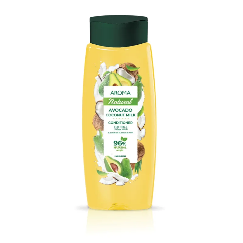 Acondicionador de  Aguacate y Leche de Coco Aroma Natural