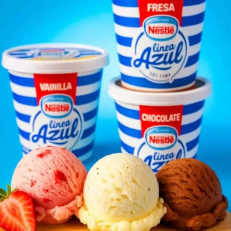 Potes de Helado Nestle