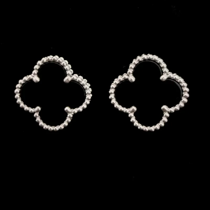 Aretes Van Cleef negros