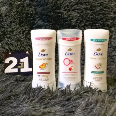 Desodorantes Dove en pasta