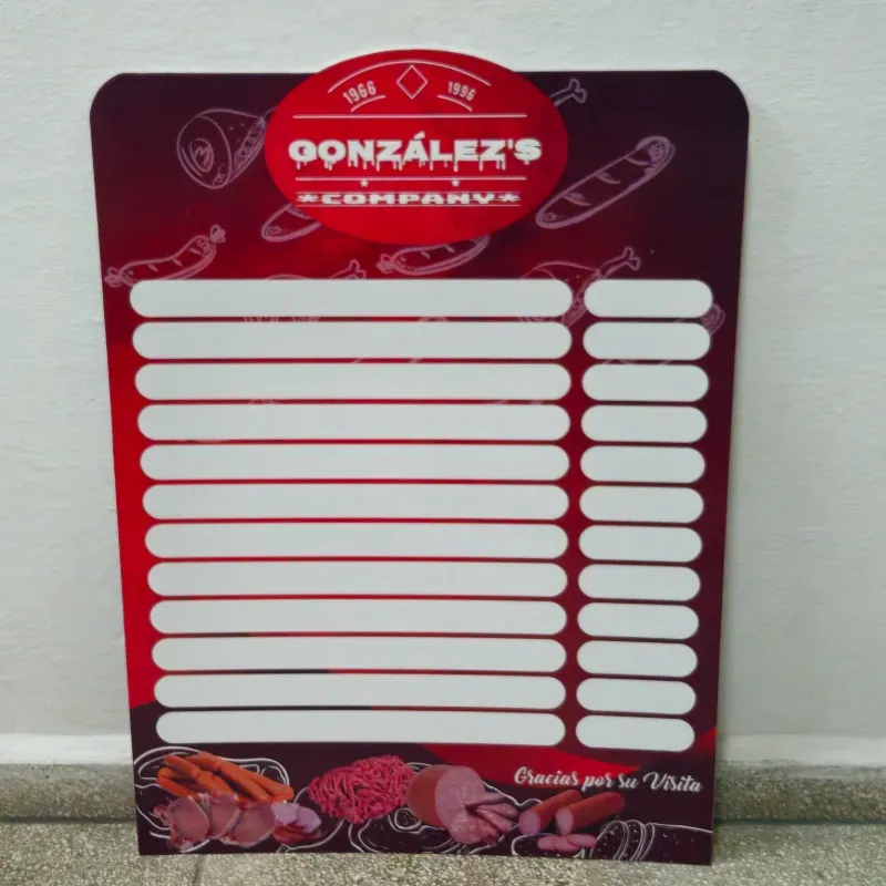 Pizarra Personalizada