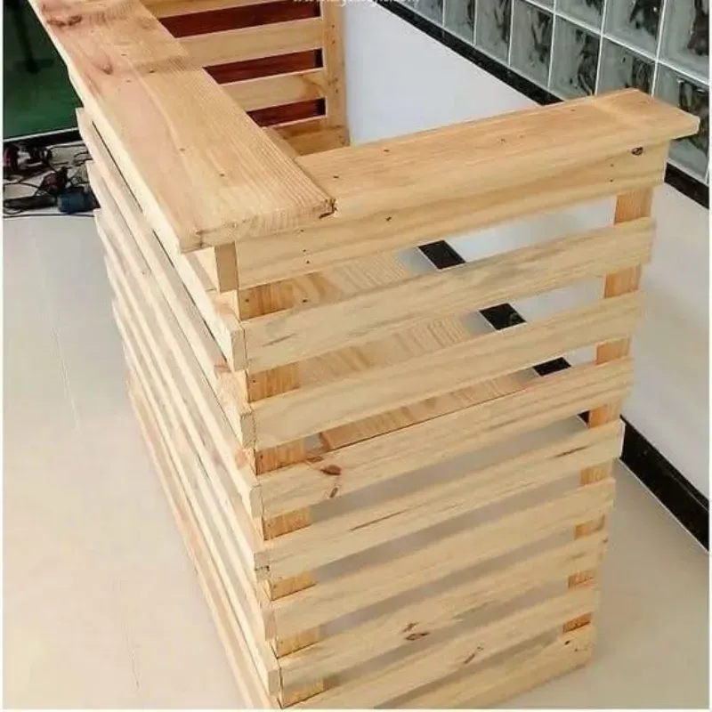 Mostradores de madera estilo rústico