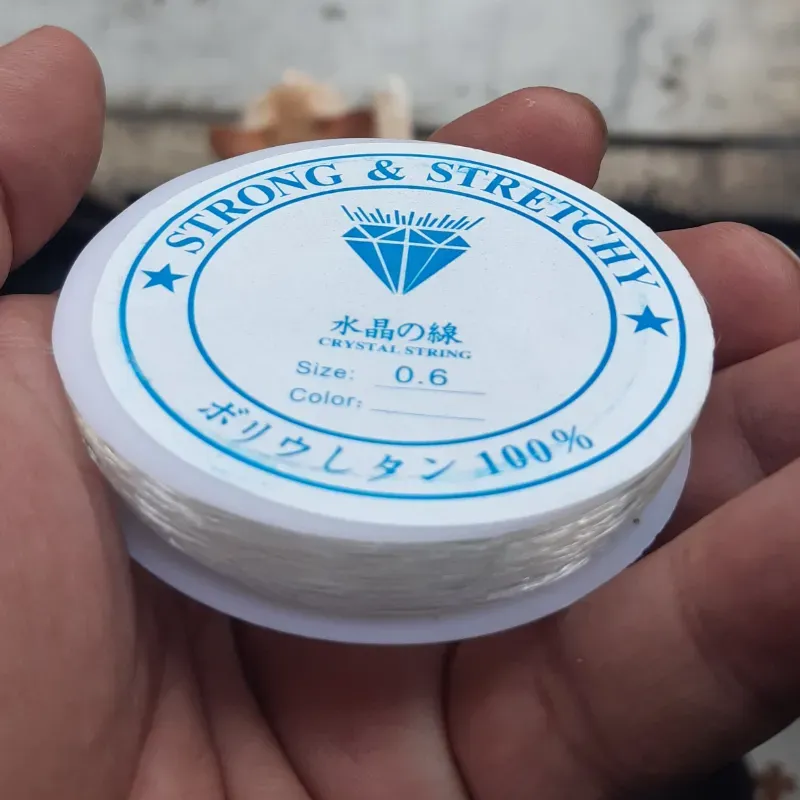 HILO ELASTICO TRANSPARENTE 0.6 MM 1 METRO