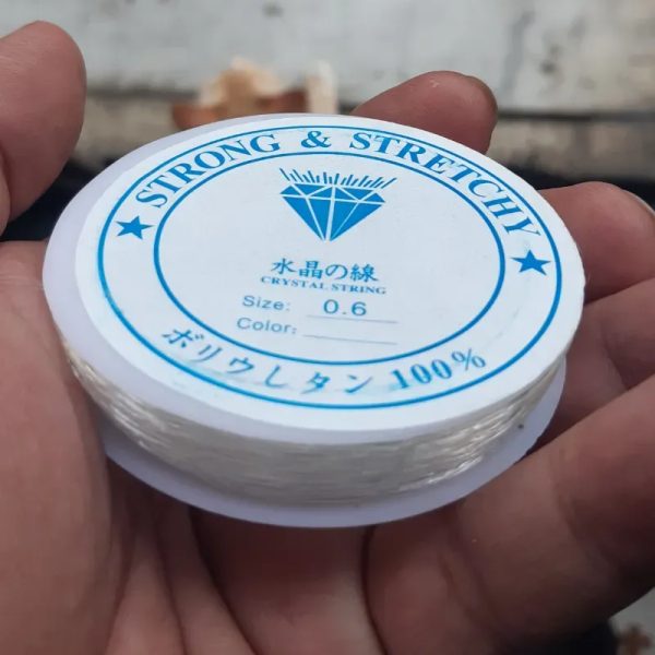 HILO ELASTICO TRANSPARENTE 0.6 MM 1 METRO